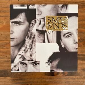 SIMPLE MINDS Once Upon A Time USED 1985 LP Pop Rock Vinyl Record A&M-5092